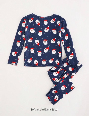 Compleu pijamale Shein, albastru