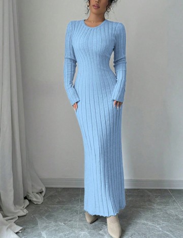 Rochie maxi Shein, albastru