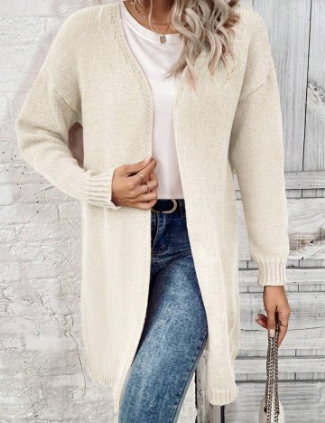 Cardigan Shein, crem