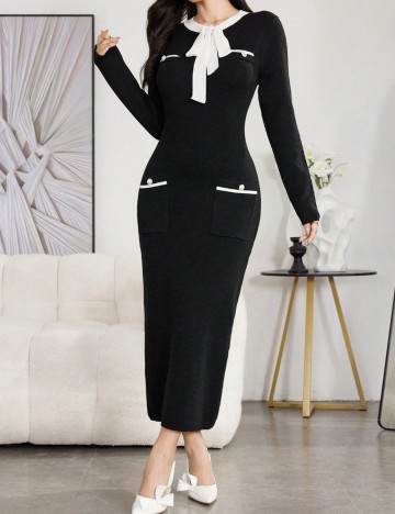 Rochie maxi Shein, negru