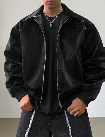 Jachetă Shein, negru