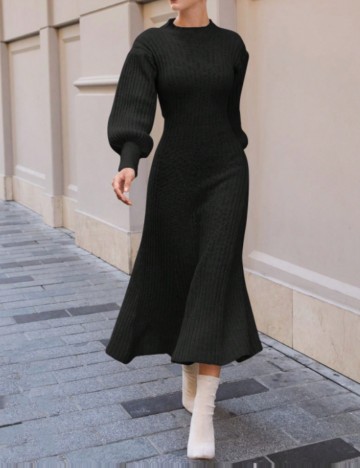 Rochie midi Shein, negru