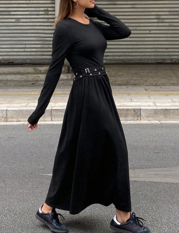 Rochie maxi Shein, negru