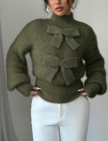 Pulover Shein, verde