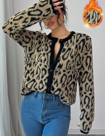 Pulover cu nasturi Shein, mix culori