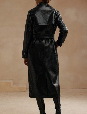 Palton Shein Anewsta, negru