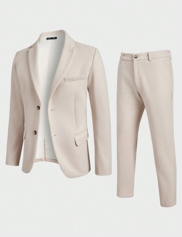 Costum Shein, bej