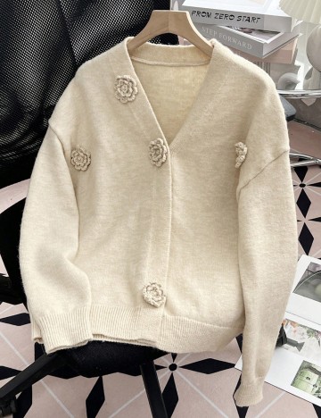 Cardigan Shein, bej