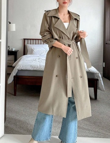Trench Shein, bej