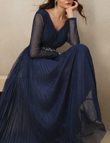 Rochie maxi Shein Anewsta, albastru