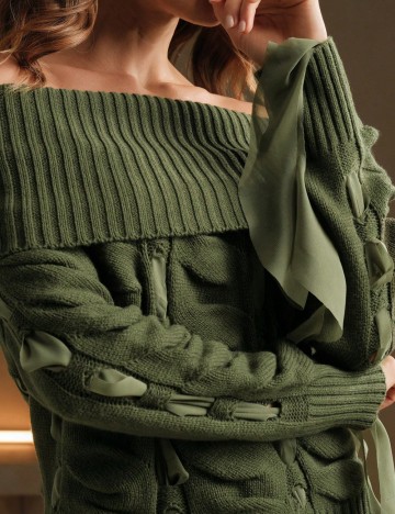 Pulover Shein Anewsta, verde