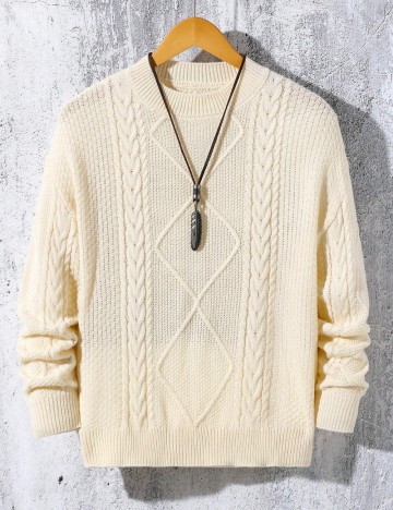 Pulover Shein, crem