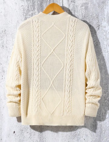 Pulover Shein, crem