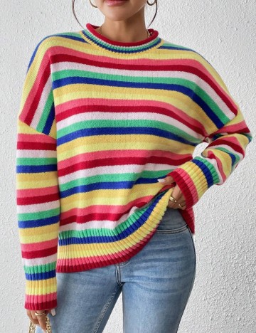 Pulover Shein, mix culori