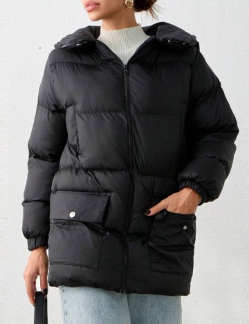 Geacă Shein, negru