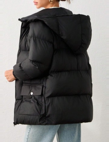 Geacă Shein, negru