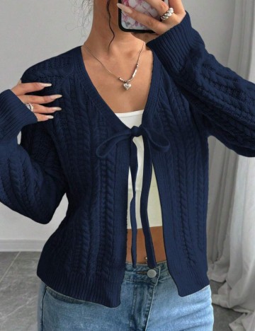 Cardigan Shein, albastru