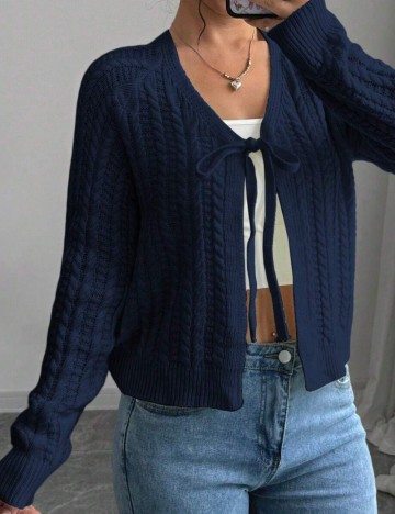 Cardigan Shein, albastru