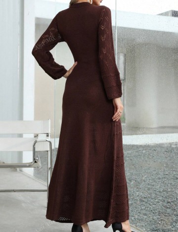 Rochie midi Shein, maro