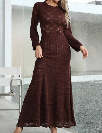 Rochie midi Shein, maro