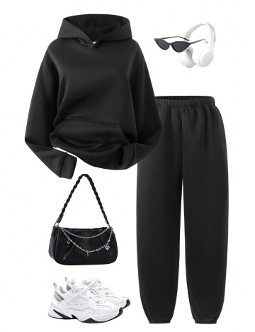 Compleu Shein, negru