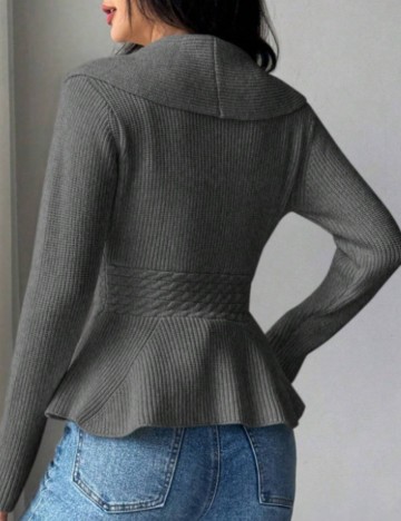 Cardigan Shein, gri