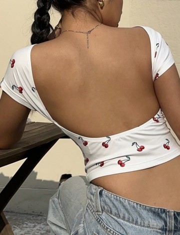 Top Shein, mix culori