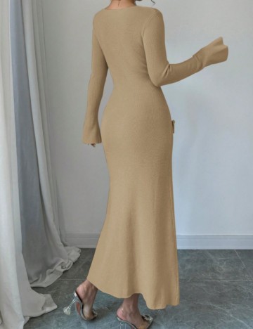 Rochie midi Shein, bej