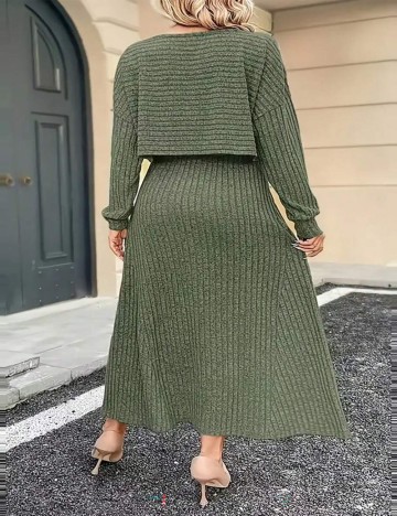 Compleu Shein Curve+, verde