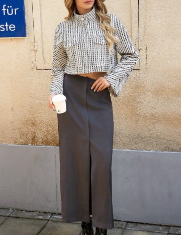 Sacou Shein, mix culori