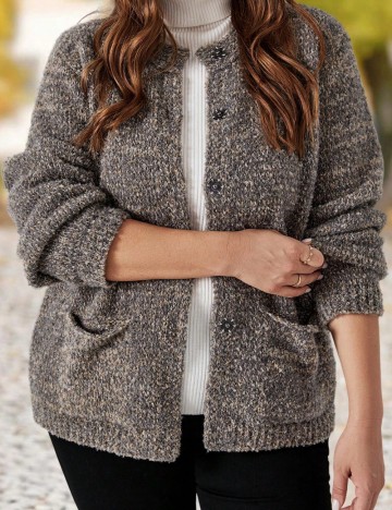 Cardigan Shein Emery Rose, mix culori