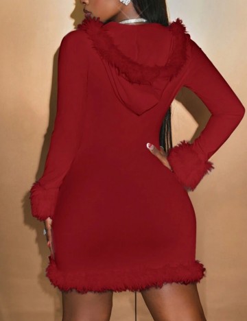 Rochie mini Shein, roșu