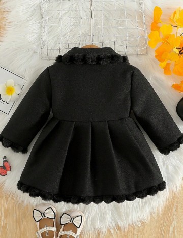 Palton Shein, negru