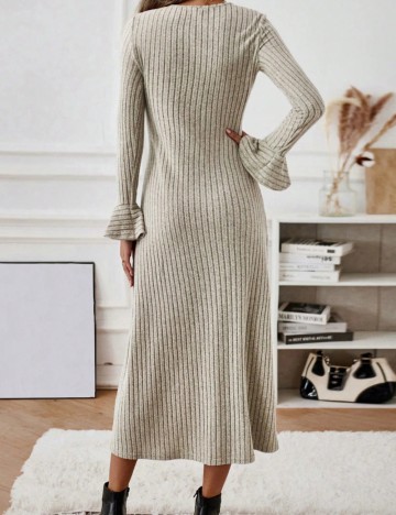 Rochie midi Shein, bej