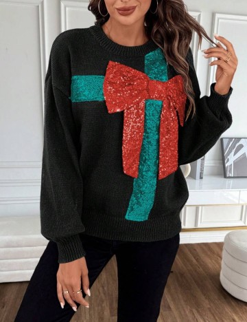 Pulover Shein, negru