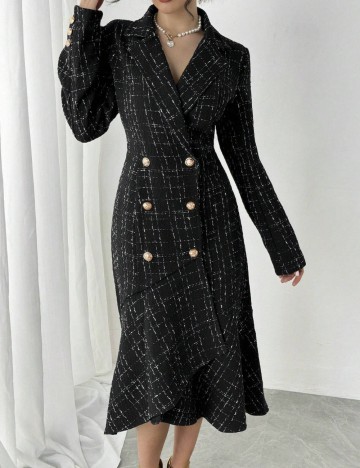 Rochie Tip Sacou Shein, negru
