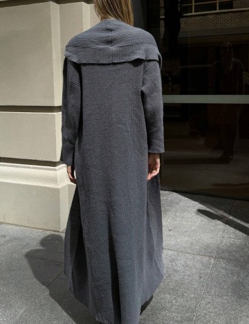 Cardigan lung Shein, gri