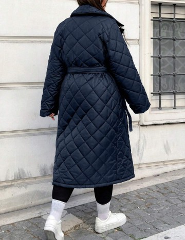 Geacă Shein Curve+, albastru
