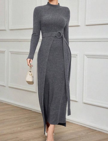 Rochie maxi Shein, gri