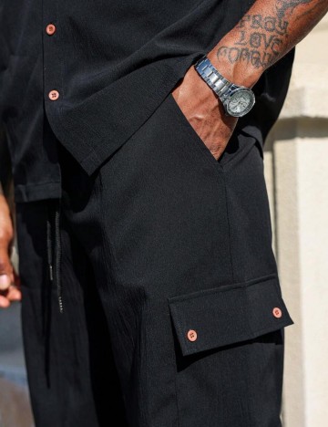 Compleu Shein MANFINITY, negru