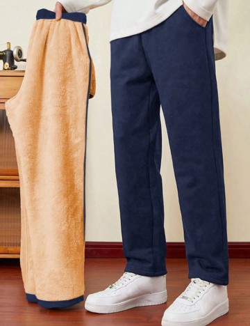 Pantaloni Shein, bleumarin