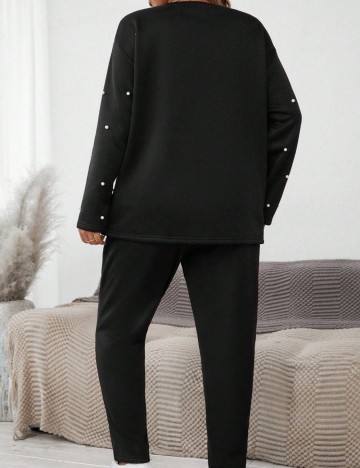 Compleu Shein Curve+, negru