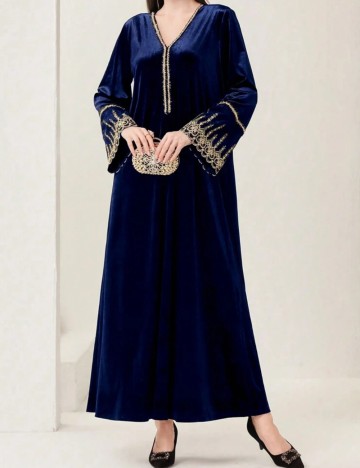 Rochie maxi Shein, bleumarin