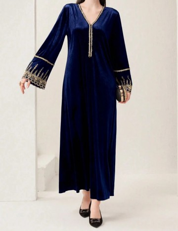 Rochie maxi Shein, bleumarin