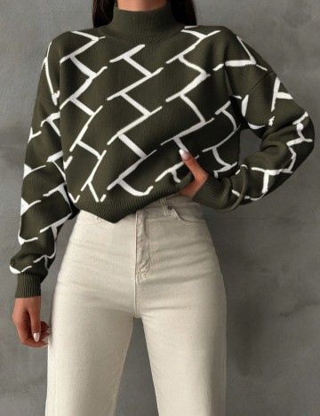Pulover Shein, mix culori