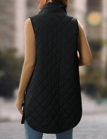 Vestă lungă Shein Emery Rose, negru