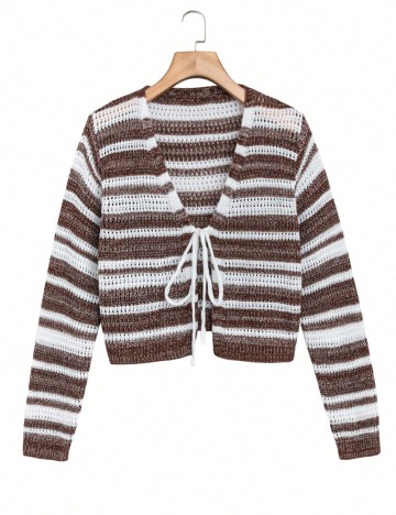 Cardigan Shein Curve+, mix culori