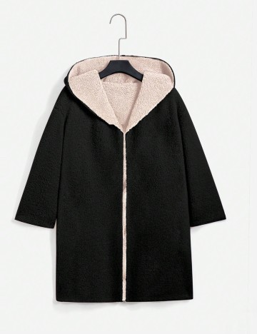 Jachetă Reversibilă Shein Curve+, mix culori