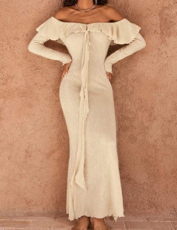 Rochie maxi Shein, bej