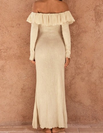 Rochie maxi Shein, bej